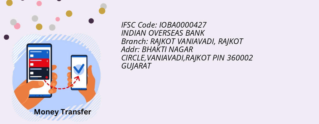 Find INDIAN OVERSEAS BANK IFSC Code RAJKOT - RAJKOT VANIAVADI Branch Find INDIAN OVERSEAS BANK IFSC Code RAJKOT - RAJKOT VANIAVADI Branch