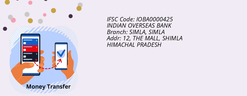 Find INDIAN OVERSEAS BANK IFSC Code SIMLA - SIMLA Branch Find INDIAN OVERSEAS BANK IFSC Code SIMLA - SIMLA Branch