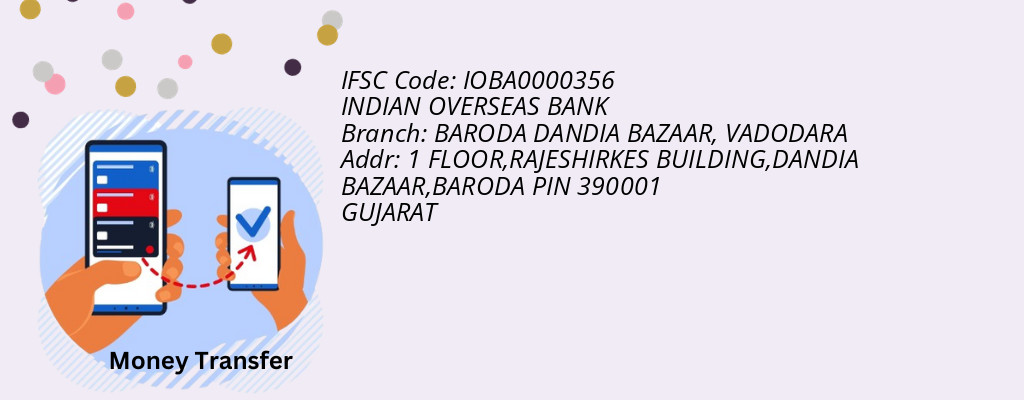 Find INDIAN OVERSEAS BANK IFSC Code VADODARA - BARODA DANDIA BAZAAR Branch Find INDIAN OVERSEAS BANK IFSC Code VADODARA - BARODA DANDIA BAZAAR Branch