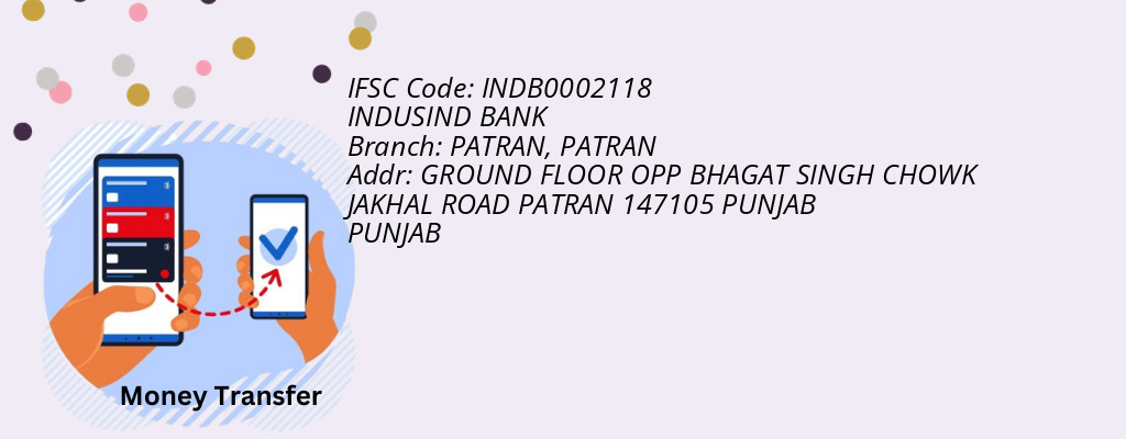 Find INDUSIND BANK IFSC Code PATRAN - PATRAN Branch