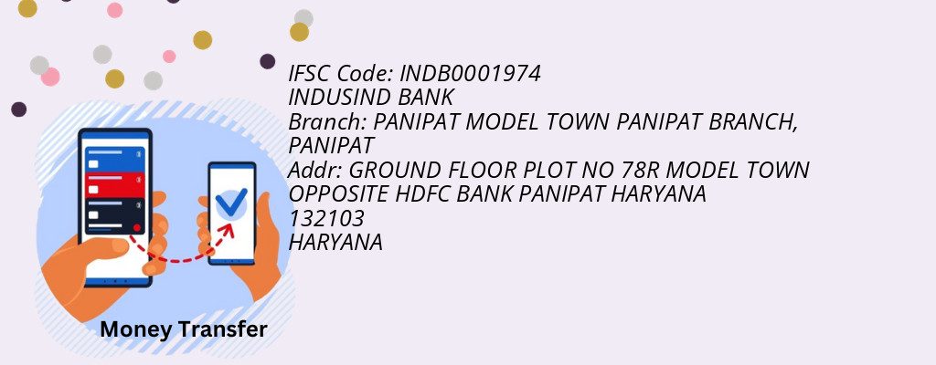 Find INDUSIND BANK IFSC Code PANIPAT - PANIPAT MODEL TOWN PANIPAT BRANCH Branch Find INDUSIND BANK IFSC Code PANIPAT - PANIPAT MODEL TOWN PANIPAT BRANCH Branch
