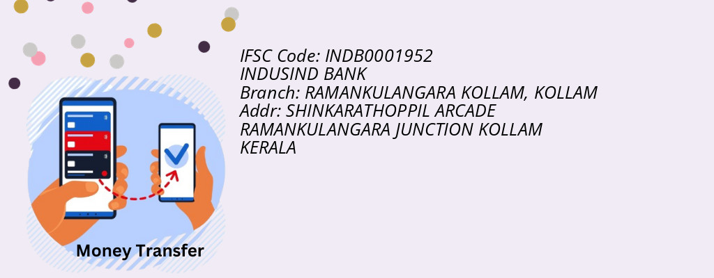 Find INDUSIND BANK IFSC Code KOLLAM - RAMANKULANGARA KOLLAM Branch Find INDUSIND BANK IFSC Code KOLLAM - RAMANKULANGARA KOLLAM Branch