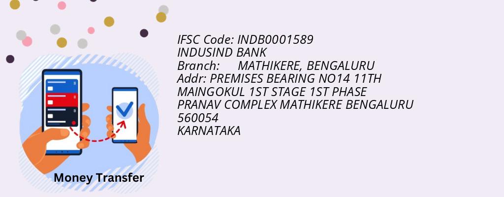 Find INDUSIND BANK IFSC Code BENGALURU - ├╜MATHIKERE Branch Find INDUSIND BANK IFSC Code BENGALURU - ├╜MATHIKERE Branch