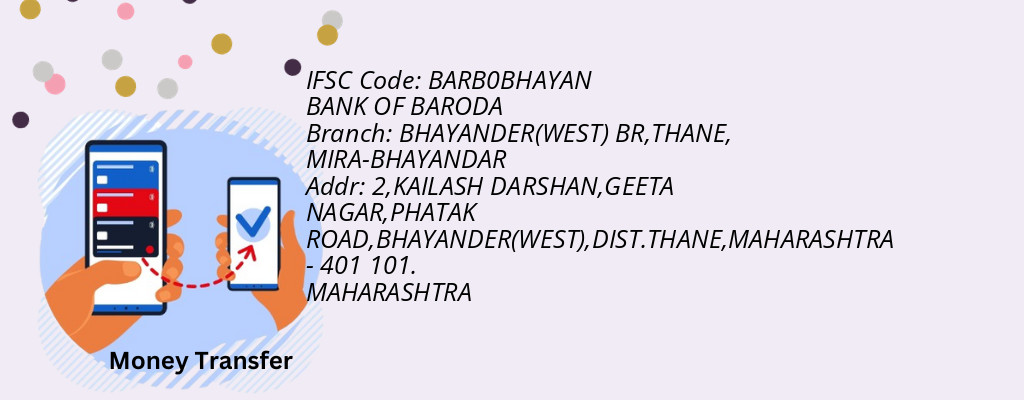 Find BANK OF BARODA IFSC Code MIRA-BHAYANDAR - BHAYANDER(WEST) BR,THANE Branch Find BANK OF BARODA IFSC Code MIRA-BHAYANDAR - BHAYANDER(WEST) BR,THANE Branch