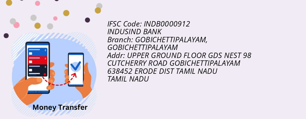 Find INDUSIND BANK IFSC Code GOBICHETTIPALAYAM - GOBICHETTIPALAYAM Branch Find INDUSIND BANK IFSC Code GOBICHETTIPALAYAM - GOBICHETTIPALAYAM Branch