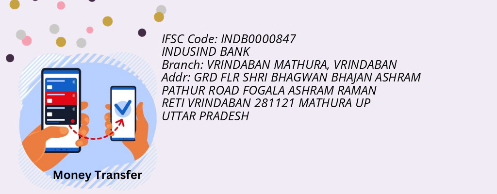 Find INDUSIND BANK IFSC Code VRINDABAN - VRINDABAN MATHURA Branch Find INDUSIND BANK IFSC Code VRINDABAN - VRINDABAN MATHURA Branch