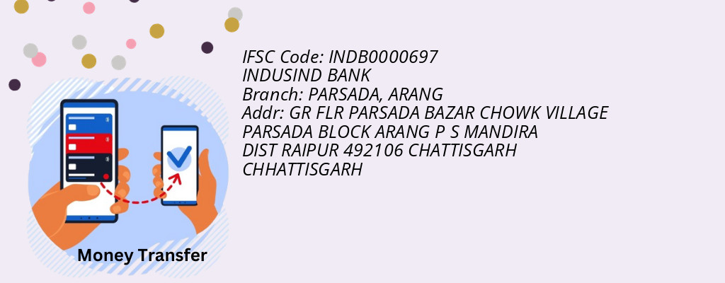 Find INDUSIND BANK IFSC Code ARANG - PARSADA Branch Find INDUSIND BANK IFSC Code ARANG - PARSADA Branch