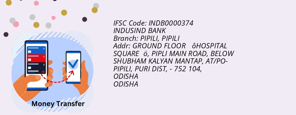Find INDUSIND BANK IFSC Code PIPILI - PIPILI Branch Find INDUSIND BANK IFSC Code PIPILI - PIPILI Branch