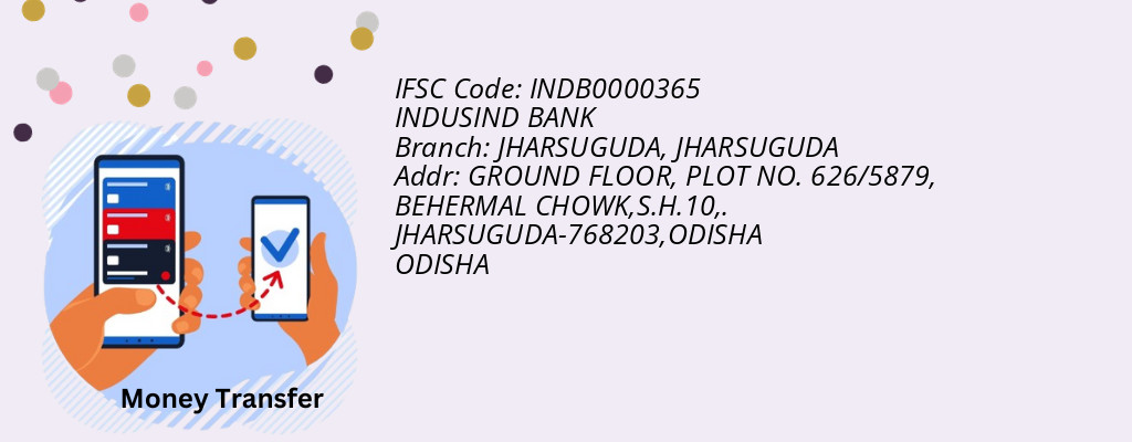 Find INDUSIND BANK IFSC Code JHARSUGUDA - JHARSUGUDA Branch Find INDUSIND BANK IFSC Code JHARSUGUDA - JHARSUGUDA Branch