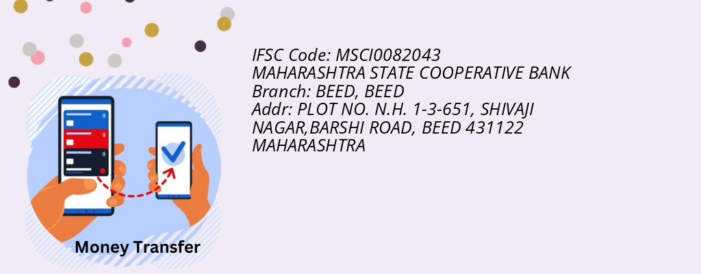 Find MAHARASHTRA STATE COOPERATIVE BANK IFSC Code BEED - BEED Branch Find MAHARASHTRA STATE COOPERATIVE BANK IFSC Code BEED - BEED Branch
