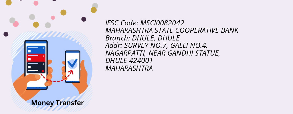 Find MAHARASHTRA STATE COOPERATIVE BANK IFSC Code DHULE - DHULE Branch Find MAHARASHTRA STATE COOPERATIVE BANK IFSC Code DHULE - DHULE Branch