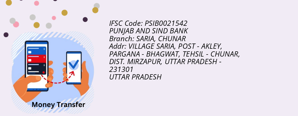 Find PUNJAB AND SIND BANK IFSC Code CHUNAR - SARIA Branch Find PUNJAB AND SIND BANK IFSC Code CHUNAR - SARIA Branch