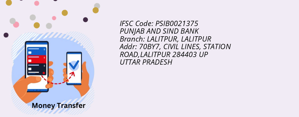 Find PUNJAB AND SIND BANK IFSC Code LALITPUR - LALITPUR Branch Find PUNJAB AND SIND BANK IFSC Code LALITPUR - LALITPUR Branch