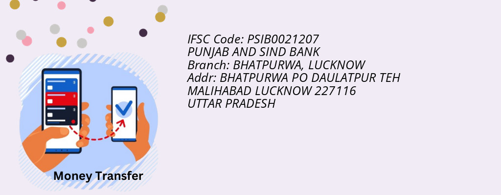 Find PUNJAB AND SIND BANK IFSC Code LUCKNOW - BHATPURWA Branch Find PUNJAB AND SIND BANK IFSC Code LUCKNOW - BHATPURWA Branch