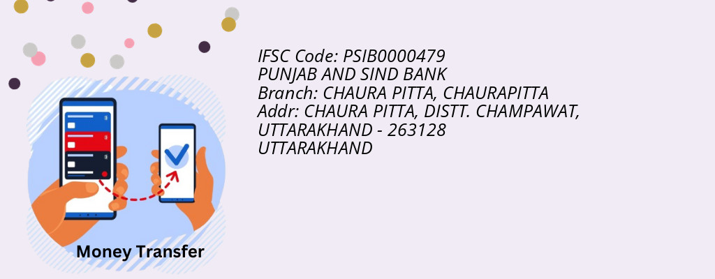 Find PUNJAB AND SIND BANK IFSC Code CHAURAPITTA - CHAURA PITTA Branch Find PUNJAB AND SIND BANK IFSC Code CHAURAPITTA - CHAURA PITTA Branch