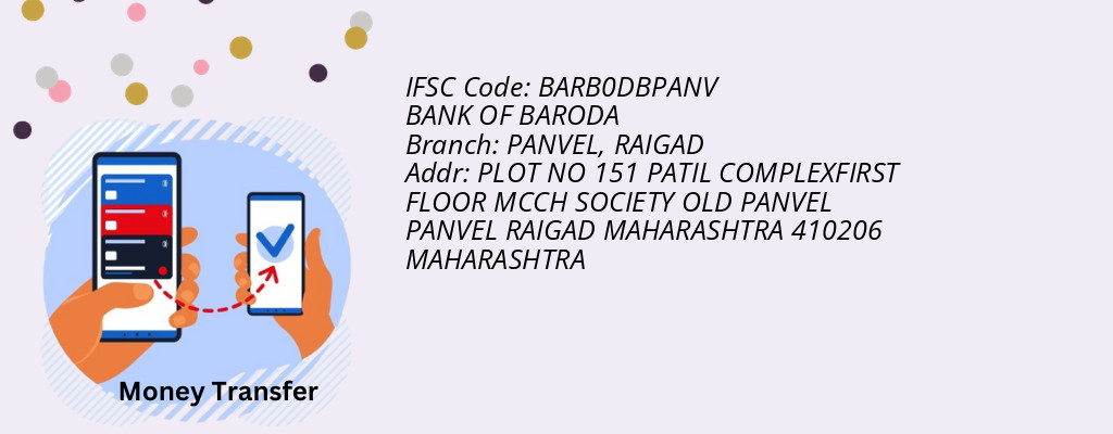Find BANK OF BARODA IFSC Code RAIGAD - PANVEL Branch