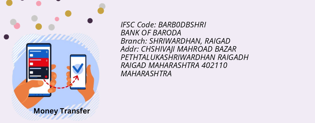 Find BANK OF BARODA IFSC Code RAIGAD - SHRIWARDHAN Branch Find BANK OF BARODA IFSC Code RAIGAD - SHRIWARDHAN Branch
