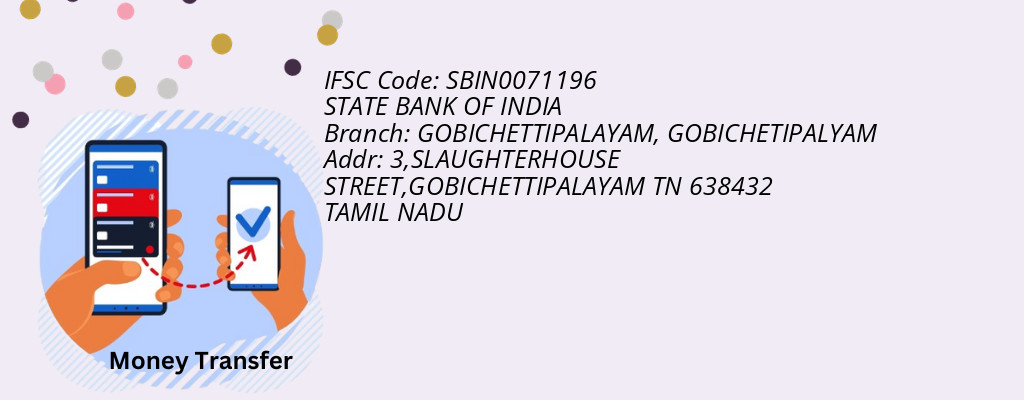 Find STATE BANK OF INDIA IFSC Code GOBICHETIPALYAM - GOBICHETTIPALAYAM Branch Find STATE BANK OF INDIA IFSC Code GOBICHETIPALYAM - GOBICHETTIPALAYAM Branch
