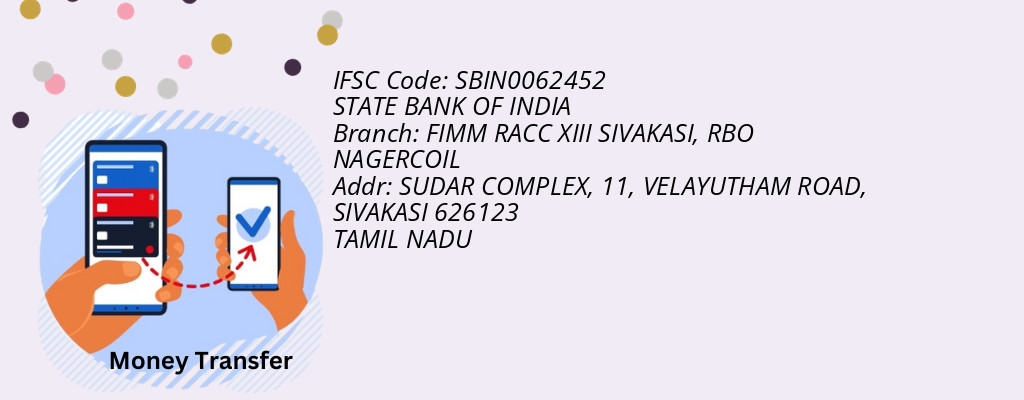 Find STATE BANK OF INDIA IFSC Code RBO NAGERCOIL - FIMM RACC XIII SIVAKASI Branch Find STATE BANK OF INDIA IFSC Code RBO NAGERCOIL - FIMM RACC XIII SIVAKASI Branch