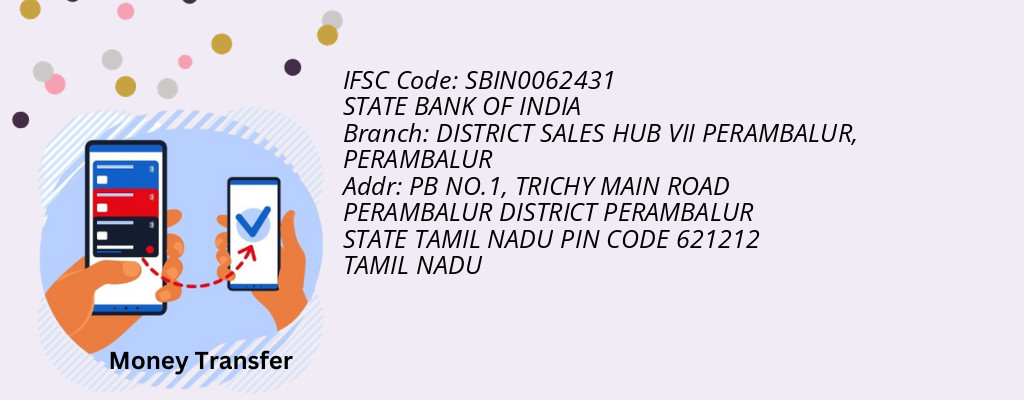 Find STATE BANK OF INDIA IFSC Code PERAMBALUR - DISTRICT SALES HUB VII PERAMBALUR Branch Find STATE BANK OF INDIA IFSC Code PERAMBALUR - DISTRICT SALES HUB VII PERAMBALUR Branch