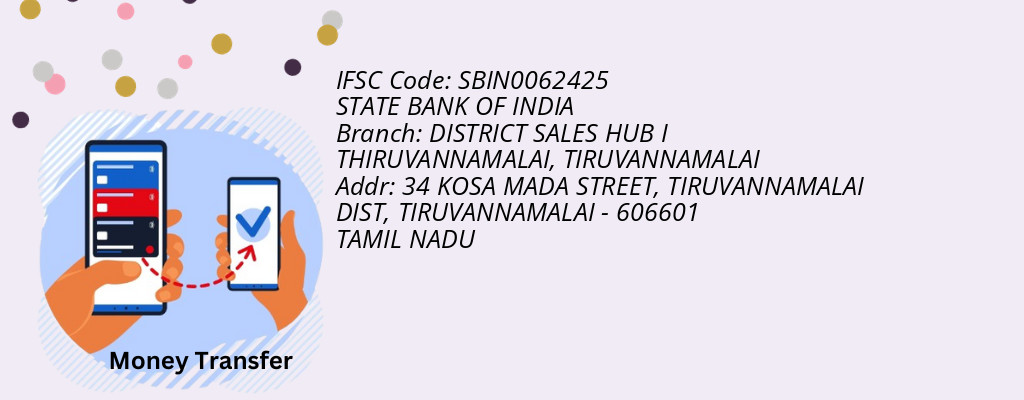 Find STATE BANK OF INDIA IFSC Code TIRUVANNAMALAI - DISTRICT SALES HUB I THIRUVANNAMALAI Branch Find STATE BANK OF INDIA IFSC Code TIRUVANNAMALAI - DISTRICT SALES HUB I THIRUVANNAMALAI Branch