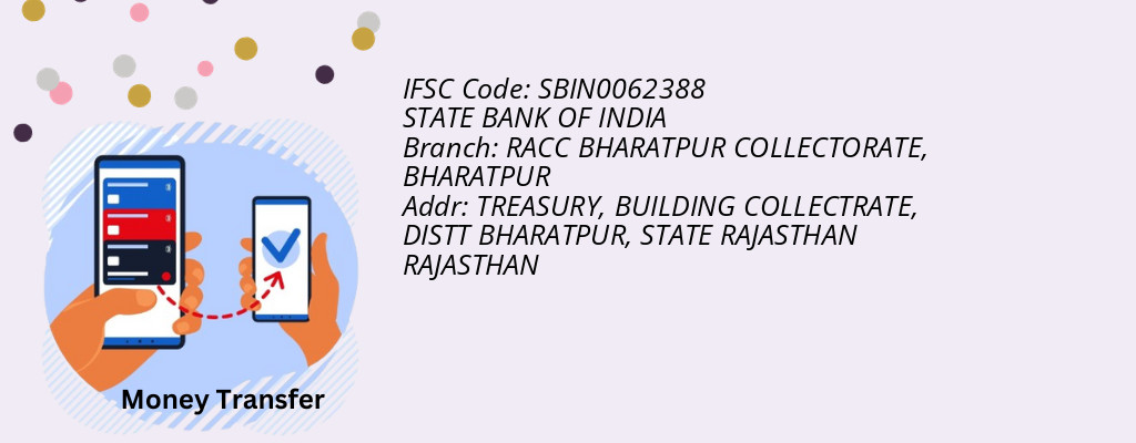 Find STATE BANK OF INDIA IFSC Code BHARATPUR - RACC BHARATPUR COLLECTORATE Branch