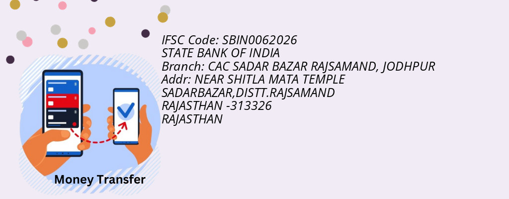 Find STATE BANK OF INDIA IFSC Code JODHPUR - CAC SADAR BAZAR RAJSAMAND Branch Find STATE BANK OF INDIA IFSC Code JODHPUR - CAC SADAR BAZAR RAJSAMAND Branch
