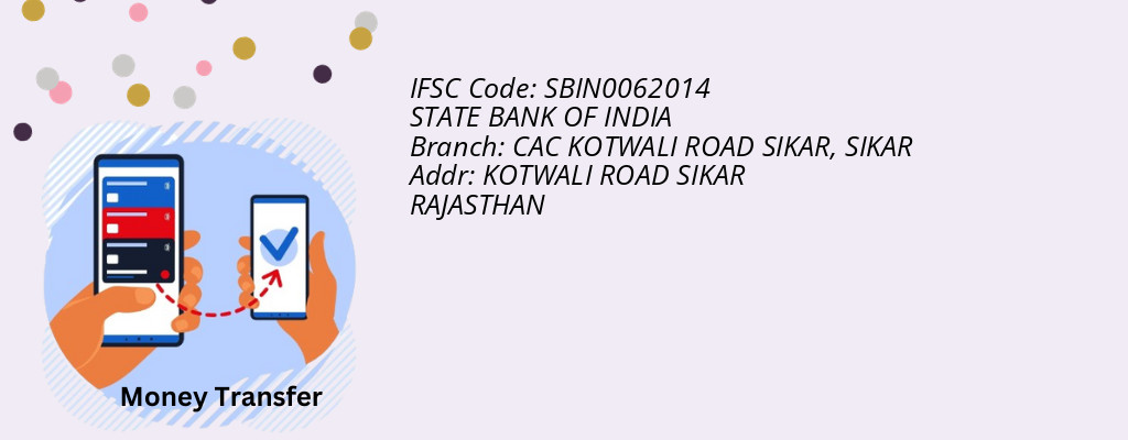 Find STATE BANK OF INDIA IFSC Code SIKAR - CAC KOTWALI ROAD SIKAR Branch Find STATE BANK OF INDIA IFSC Code SIKAR - CAC KOTWALI ROAD SIKAR Branch