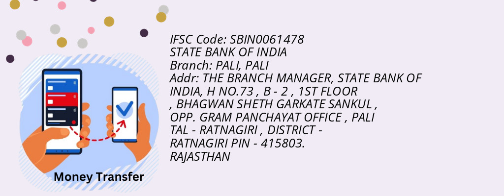 Find STATE BANK OF INDIA IFSC Code PALI - PALI Branch Find STATE BANK OF INDIA IFSC Code PALI - PALI Branch