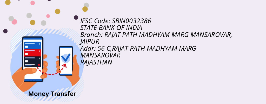 Find STATE BANK OF INDIA IFSC Code JAIPUR - RAJAT PATH MADHYAM MARG MANSAROVAR Branch Find STATE BANK OF INDIA IFSC Code JAIPUR - RAJAT PATH MADHYAM MARG MANSAROVAR Branch