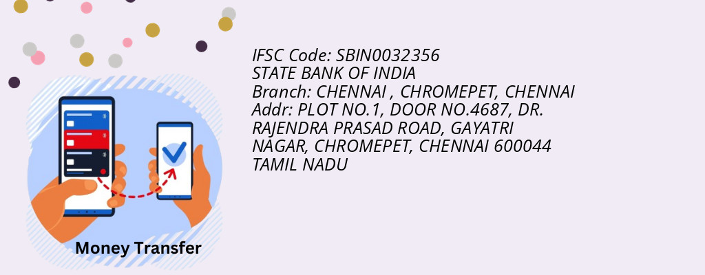 Find STATE BANK OF INDIA IFSC Code CHENNAI - CHENNAI , CHROMEPET Branch Find STATE BANK OF INDIA IFSC Code CHENNAI - CHENNAI , CHROMEPET Branch