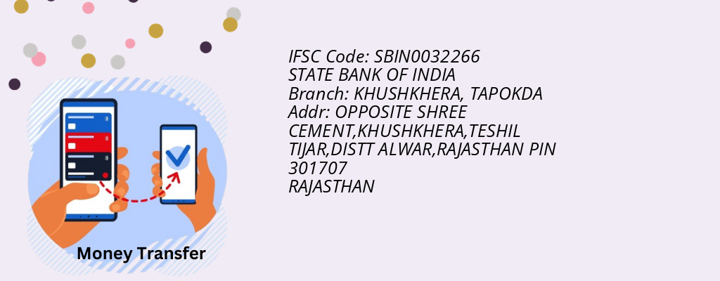 Find STATE BANK OF INDIA IFSC Code TAPOKDA - KHUSHKHERA Branch Find STATE BANK OF INDIA IFSC Code TAPOKDA - KHUSHKHERA Branch