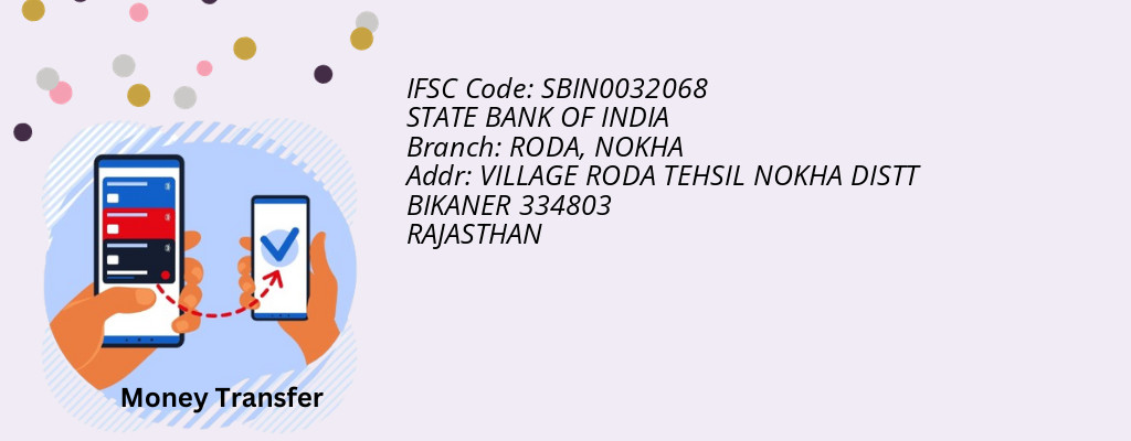 Find STATE BANK OF INDIA IFSC Code NOKHA - RODA Branch