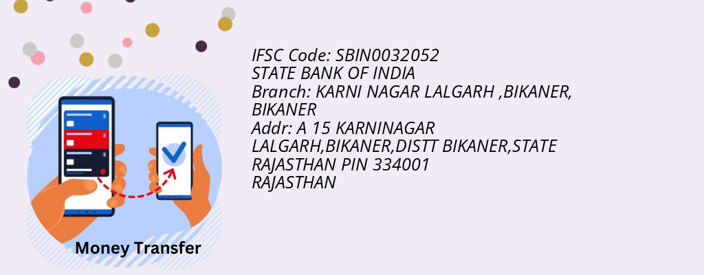 Find STATE BANK OF INDIA IFSC Code BIKANER - KARNI NAGAR LALGARH ,BIKANER Branch