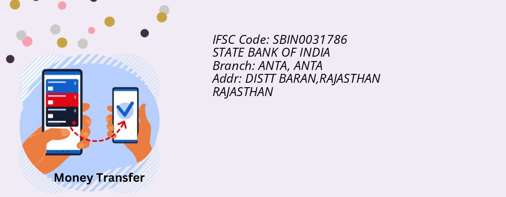 Find STATE BANK OF INDIA IFSC Code ANTA - ANTA Branch Find STATE BANK OF INDIA IFSC Code ANTA - ANTA Branch