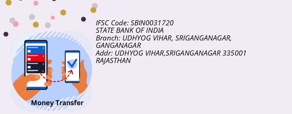 Find STATE BANK OF INDIA IFSC Code GANGANAGAR - UDHYOG VIHAR, SRIGANGANAGAR Branch Find STATE BANK OF INDIA IFSC Code GANGANAGAR - UDHYOG VIHAR, SRIGANGANAGAR Branch