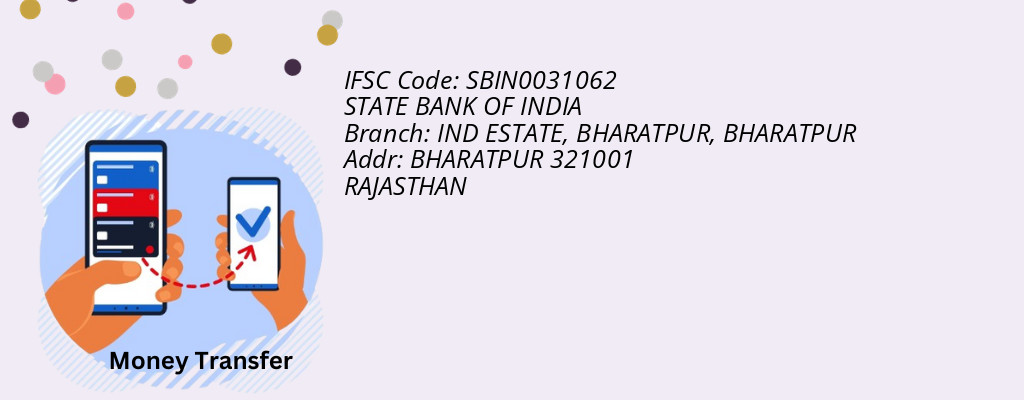 Find STATE BANK OF INDIA IFSC Code BHARATPUR - IND ESTATE, BHARATPUR Branch