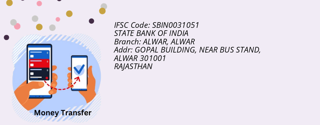 Find STATE BANK OF INDIA IFSC Code ALWAR - ALWAR Branch