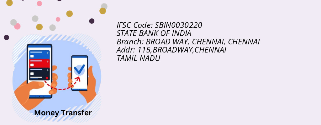 Find STATE BANK OF INDIA IFSC Code CHENNAI - BROAD WAY, CHENNAI Branch Find STATE BANK OF INDIA IFSC Code CHENNAI - BROAD WAY, CHENNAI Branch