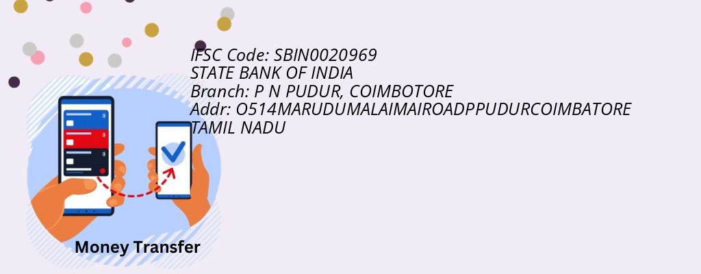 Find STATE BANK OF INDIA IFSC Code COIMBOTORE - P N PUDUR Branch