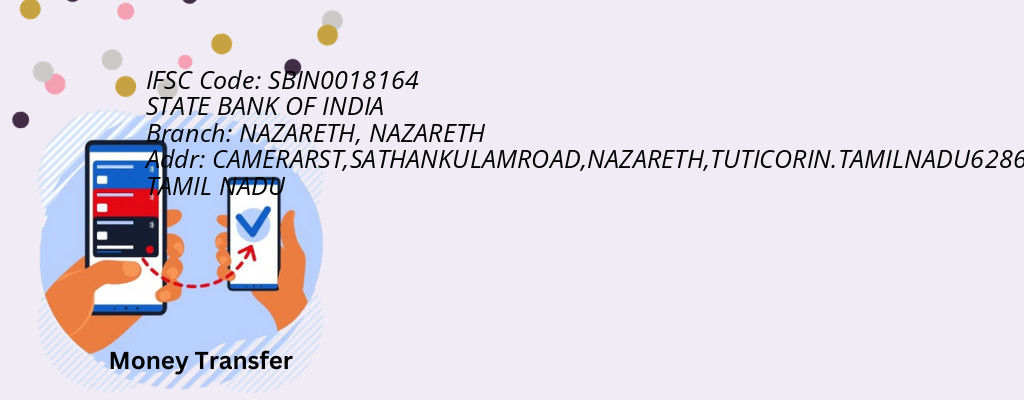 Find STATE BANK OF INDIA IFSC Code NAZARETH - NAZARETH Branch Find STATE BANK OF INDIA IFSC Code NAZARETH - NAZARETH Branch