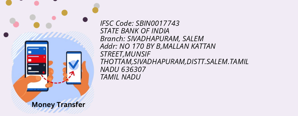 Find STATE BANK OF INDIA IFSC Code SALEM - SIVADHAPURAM Branch