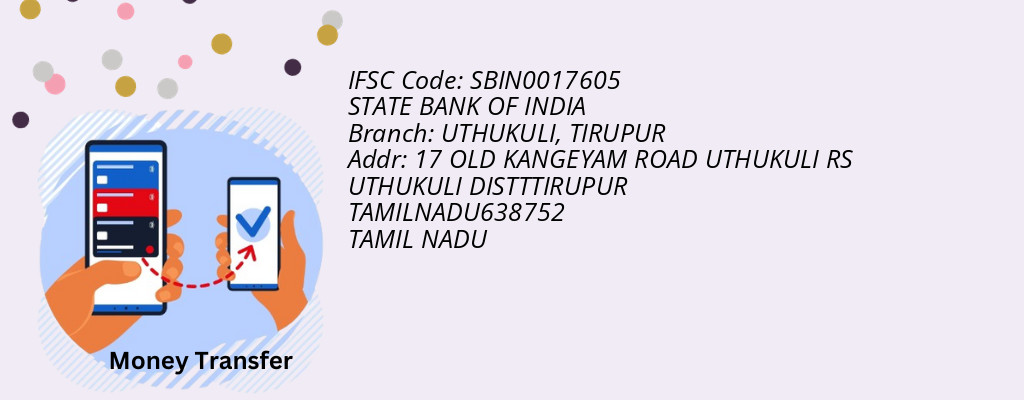 Find STATE BANK OF INDIA IFSC Code TIRUPUR - UTHUKULI Branch