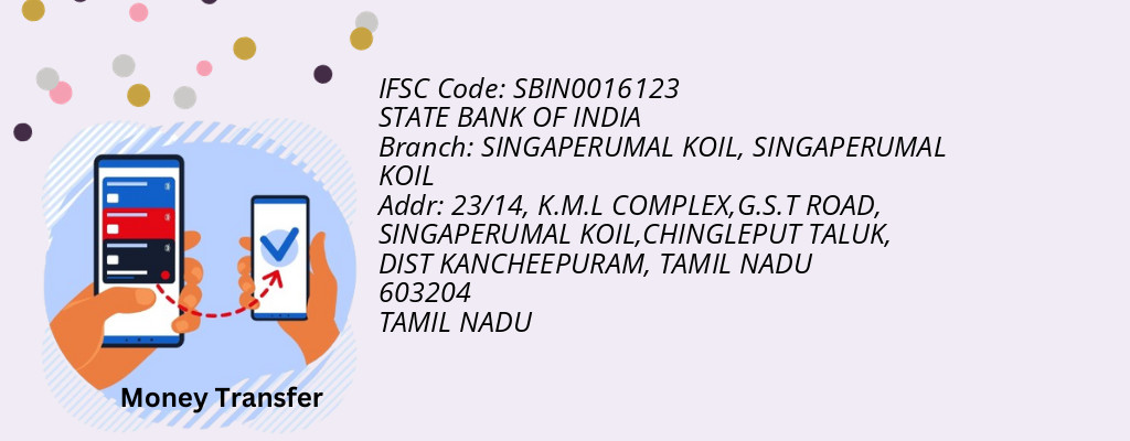 Find STATE BANK OF INDIA IFSC Code SINGAPERUMAL KOIL - SINGAPERUMAL KOIL Branch