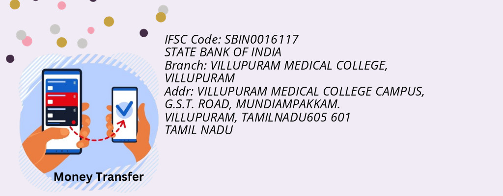 Find STATE BANK OF INDIA IFSC Code VILLUPURAM - VILLUPURAM MEDICAL COLLEGE Branch Find STATE BANK OF INDIA IFSC Code VILLUPURAM - VILLUPURAM MEDICAL COLLEGE Branch
