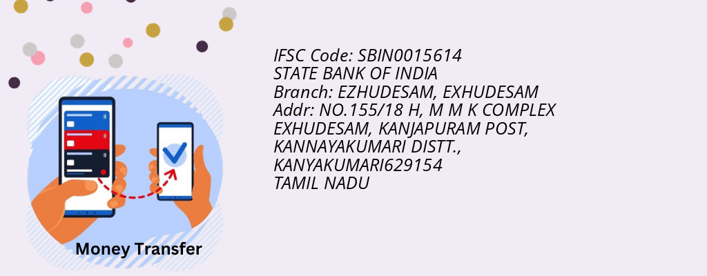 Find STATE BANK OF INDIA IFSC Code EXHUDESAM - EZHUDESAM Branch