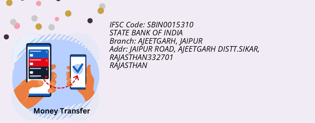 Find STATE BANK OF INDIA IFSC Code JAIPUR - AJEETGARH Branch