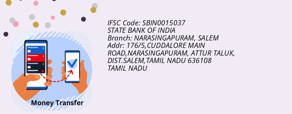 Find STATE BANK OF INDIA IFSC Code SALEM - NARASINGAPURAM Branch Find STATE BANK OF INDIA IFSC Code SALEM - NARASINGAPURAM Branch