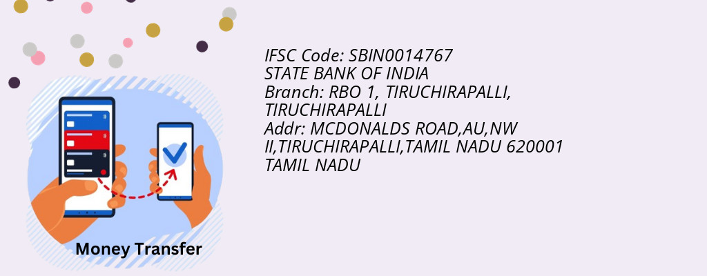Find STATE BANK OF INDIA IFSC Code TIRUCHIRAPALLI - RBO 1, TIRUCHIRAPALLI Branch