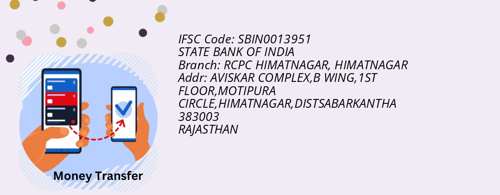 Find STATE BANK OF INDIA IFSC Code HIMATNAGAR - RCPC HIMATNAGAR Branch